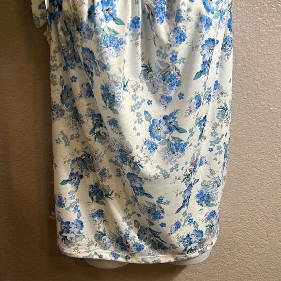 #363 Elliott & Vine sleeveless floral printed top size 1X - Picture 3 of 9